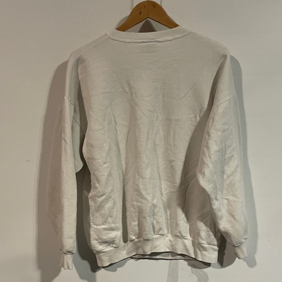 Vintage 90s 101 Dalmatians Print White Sweater - Picture 5 of 5
